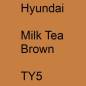 Preview: Hyundai, Milk Tea Brown, TY5.